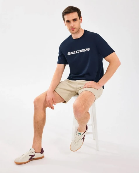 Skechers M Lightweight Graphic Tee T-shirt S2510169 Erkek Tişort - Resim 4