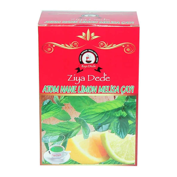 Atom Nane Limon Melisa Küp Şeker Çayı 140 Gr - 4