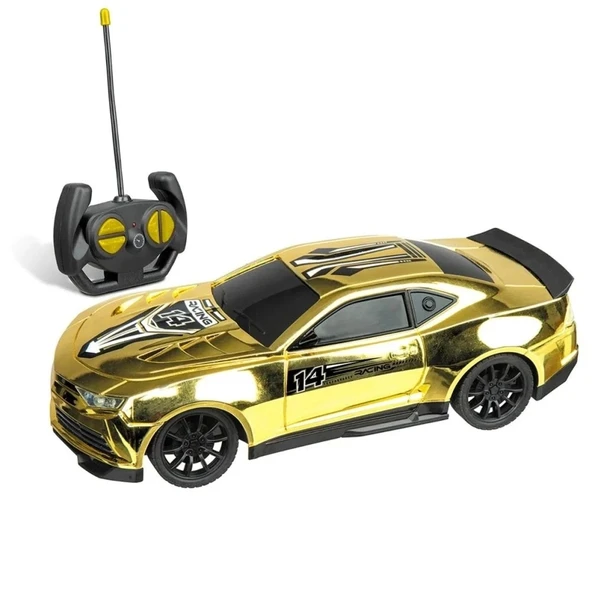 Çocuk Sparkling Tuners 1/16 Altın 27MHZ Kumandalı Araba