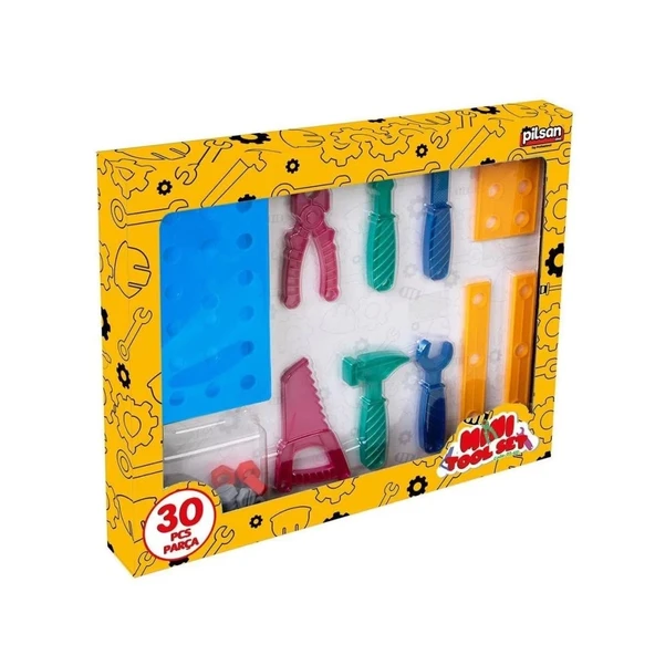 Çocuk 03 651 Mini Tamir Seti -Pilsan Oyuncak - 5