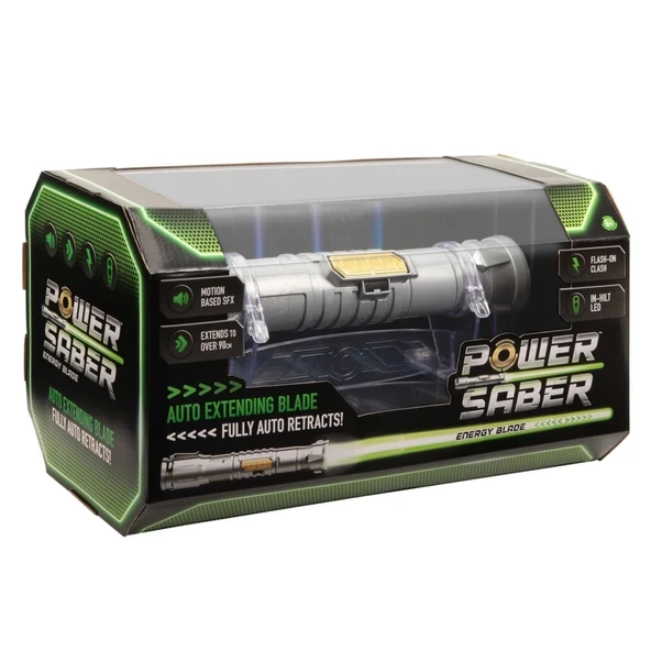 Çocuk Power Saber Işın Kılıcı Yeşil - 5