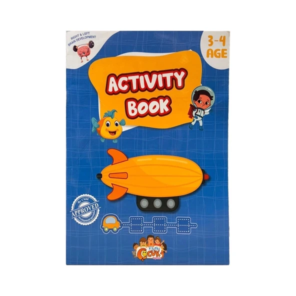 Çocuk Activity Book 3-4 Yaş ürün görseli