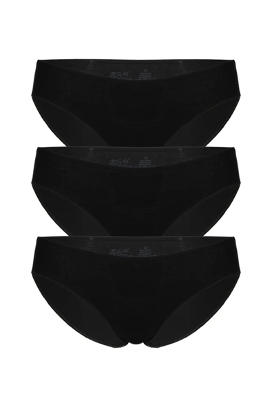 Bsm Kadın Modal 3Lü Bikini Külot 48333 - Resim 3
