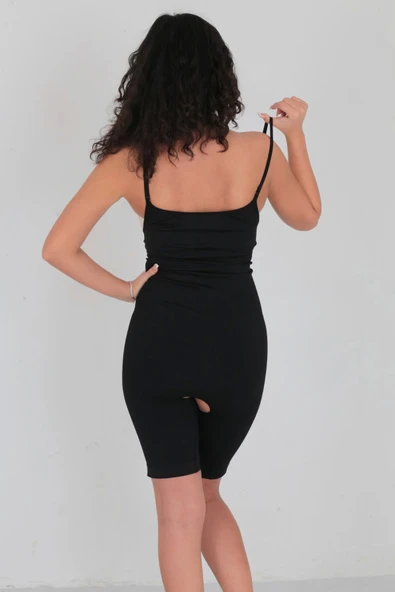 Premium İncelten Askılı Toparlayıcı Sıkılaştırıcı Vücut Şekillendiren Kadın Fermuarlı Tam Boy Korse - Resim 5