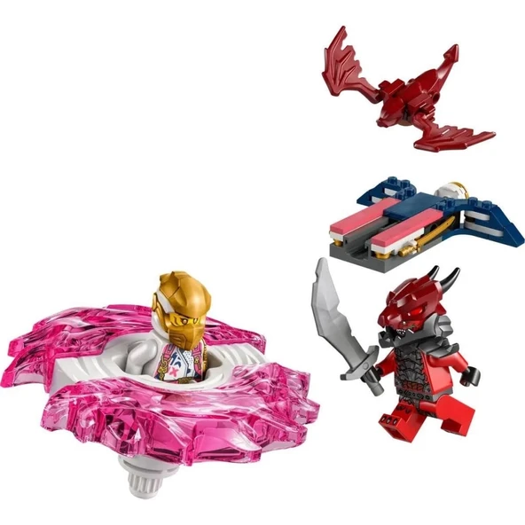 Ninjago Sora Ejderha Spinjitzu Eğlenceli ve Hareketli Oyuncak Set - 3