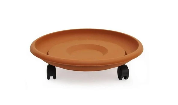 Omnipazar SO-TT02 Tekerlekli Saksı Tabağı No 2 - Resim 2