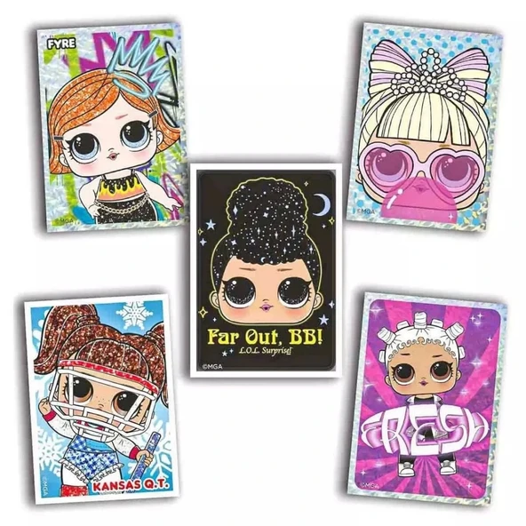 LOL Çıkartma Seti Çocuklar İçin Eğlenceli Sticker Paketi - Resim 2