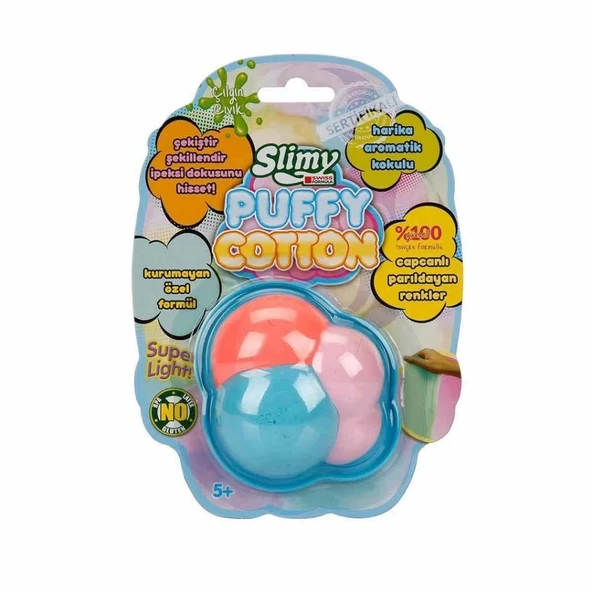 Puffy Coton Kokulu Slime 16 g Hafif ve Kokulu Eğlenceli Oyun - Resim 2