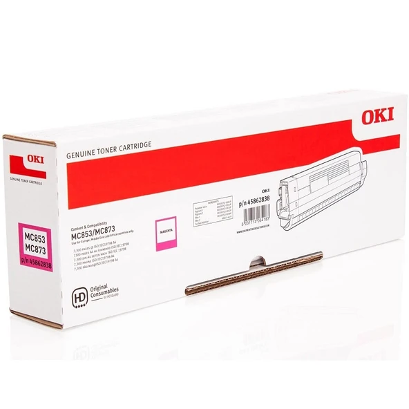 Okı 45862838 Kırmızı Toner / Mc853/ Mc873/ Mc883 7.300 Sayfa ürün görseli