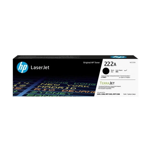 HP W2220A  Siyah Toner Kartuş 222A ürün görseli