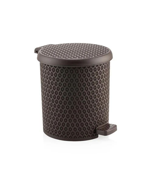 Omnipazar SY-4313 Safir Plastik Pedallı Çöp Kovası 3,5 lt - 3