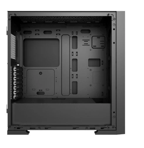 PowerBoost PB-P1600B USB 3.0 Mesh ARGB Fanlı Gaming Siyah Kasa  (PSU Yok) - 3