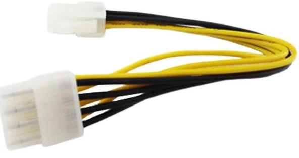 Ancheyn 4 Pin To 8 Pin Güç Çevirici Power Supply Çevirici Kablosu 20 cm 4261 - 3