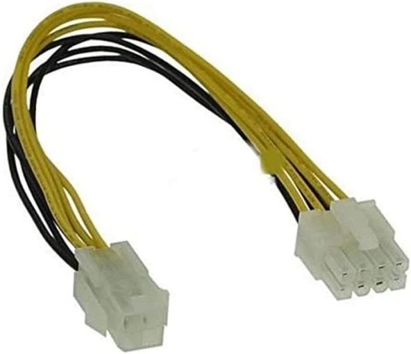 Ancheyn 4 Pin To 8 Pin Güç Çevirici Power Supply Çevirici Kablosu 20 cm 4261