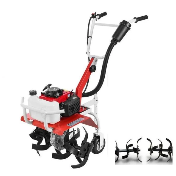 Benzinli 24 Bıçaklı 4 Hp 4 Zamanlı Mini Çapa Makinesi