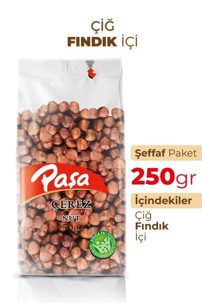 Paşa Kuruyemiş Çiğ Fındık İçi 250 gr - 2