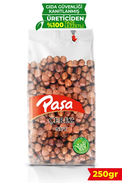Paşa Kuruyemiş Çiğ Fındık İçi 250 gr