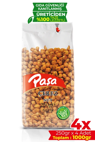 Paşa Kuruyemiş Soslu Mısır 250 gr X 4 Adet ( 1 kg) - 1
