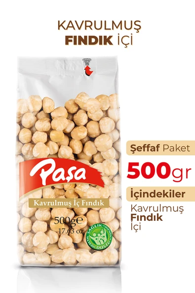 Paşa Kuruyemiş Kavrulmuş Fındık İçi 500 gr - 2
