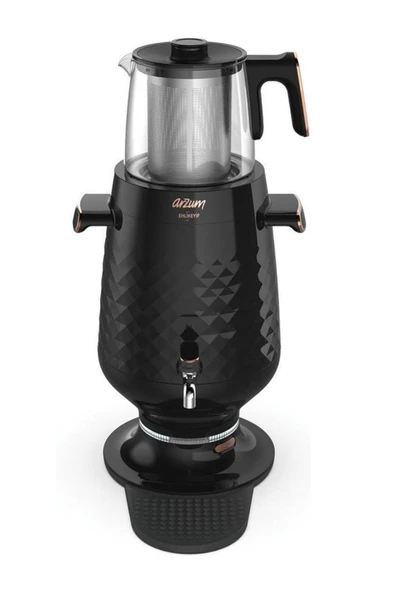 Ehlikeyf Semaver Çaycı AR3083 3.5 l Elektrikli Siyah - 4