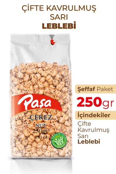 Paşa Kuruyemiş Çifte Kavrulmuş Sarı Leblebi 250 gr - 2