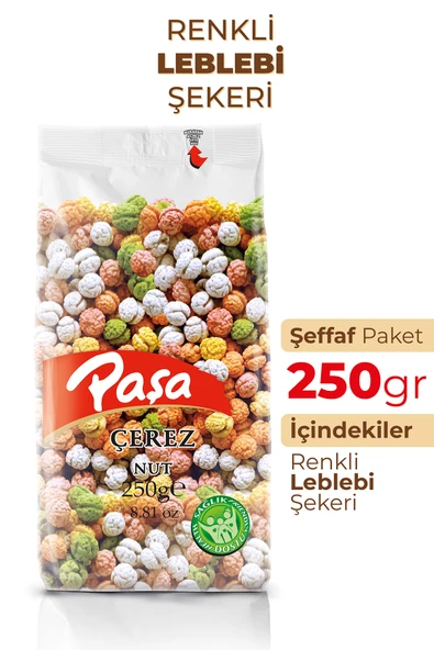 Paşa Kuruyemiş Renkli Leblebi Şekeri 250 gr - 2