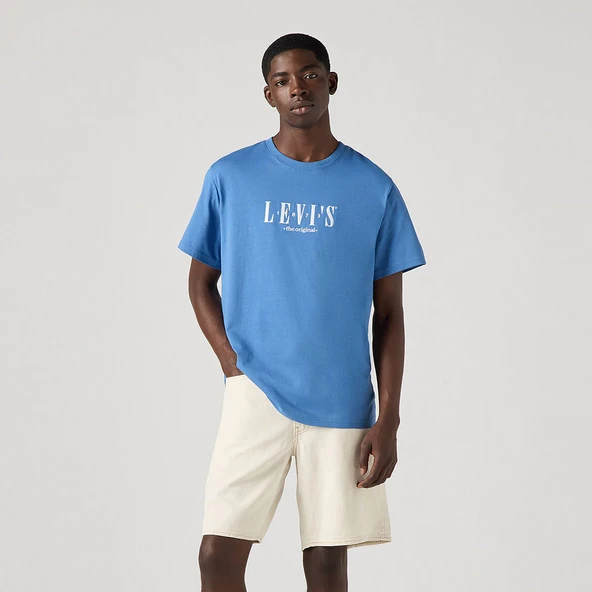 Levi's Oversize Erkek T-Shirt - Kısa Kol - Minimalist ürün görseli 1