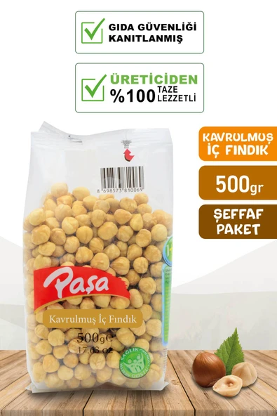 Kavrulmuş Fındık İçi 500 gr