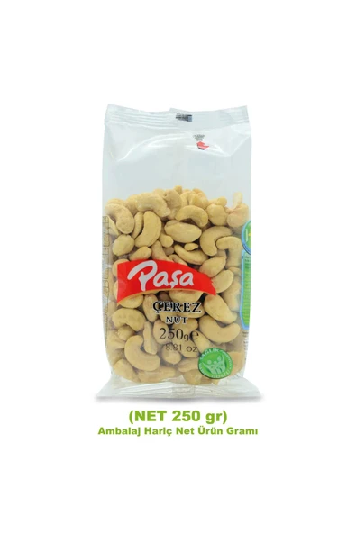 Çiğ Kaju Fıstığı 250 gr X 3 Adet (750 gr)