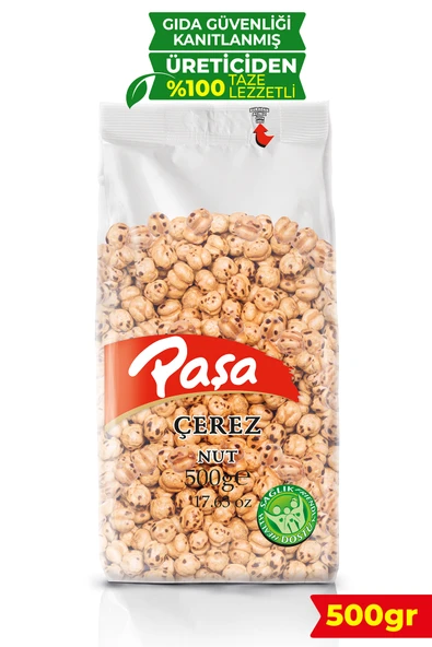 Paşa Kuruyemiş Çifte Kavrulmuş Sarı Leblebi 500 gr - 1