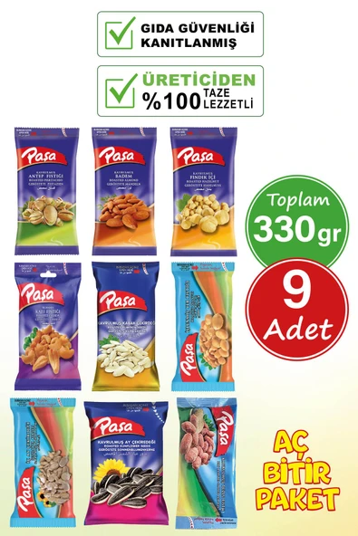Lezzeti Keşfet 330 gr - 9 Paket (1. KALİTE)