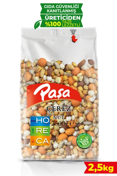 Paşa Kuruyemiş Lüx Karışık Kuruyemiş 2,5 kg - (10 Çeşit) - 1