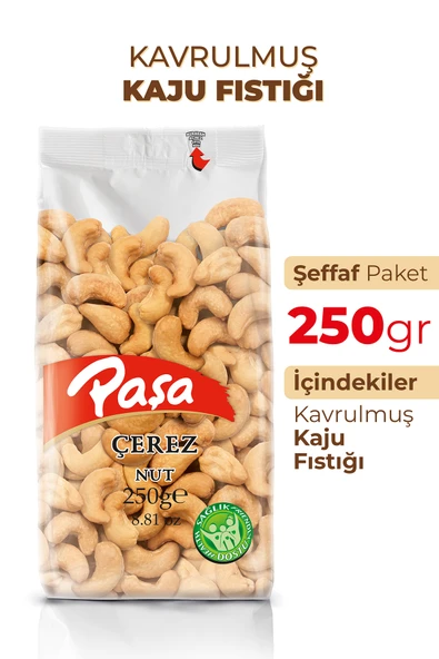 Paşa Kuruyemiş Kavrulmuş Kaju Fıstığı 250 gr - 2
