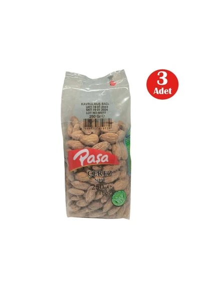 Kavrulmuş Badem 250 gr X 3 Adet (750 gr)