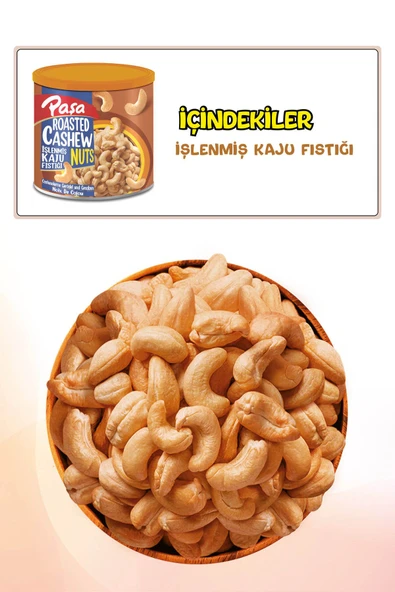 Karışık Süper Dörtlü Teneke Kutu Kuruyemiş (630 gr) - 4