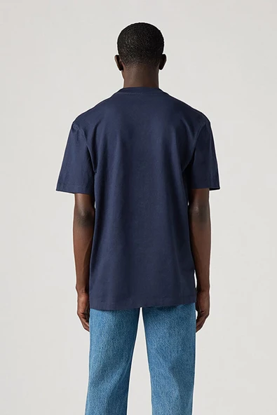 Levi's Oversize Minimalist Erkek T-Shirt - Kısa Kol - Günlük - Resim 3