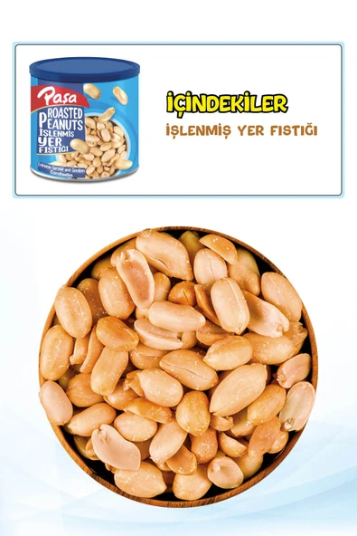 Karışık Süper Dörtlü Teneke Kutu Kuruyemiş (630 gr) - 5