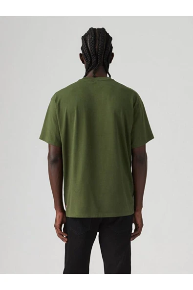 Levi's Oversize Minimalist Erkek T-Shirt - Kısa Kol Günlük - Resim 2