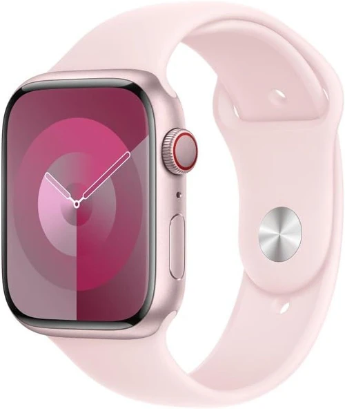 Apple Watch Band - Spor Kordon - 45 mm - Uçuk Pembe - 2