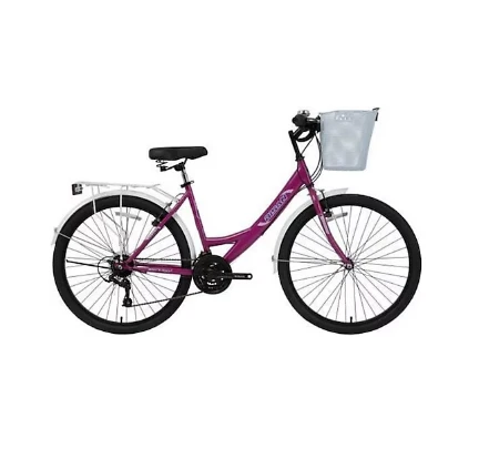Bisan Mabella V Mor-Beyaz 21 Vites 26 Jant Kadın Şehir Bisikleti