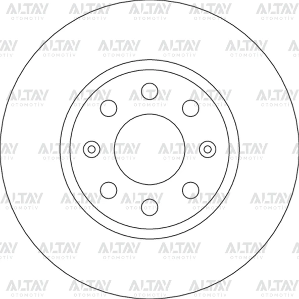TRW-DF4796 FREN DİSKİ GRANDE PUNTO 05-12 / CORSA D 06-14 / ÖN HAVALI 257-4 (SET)