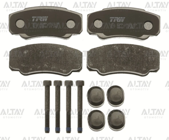 TRW-GDB1521 FREN BALATA DUCATO 02-06 / JUMPER II 02-06 / BOXER II 02-06 ARKA