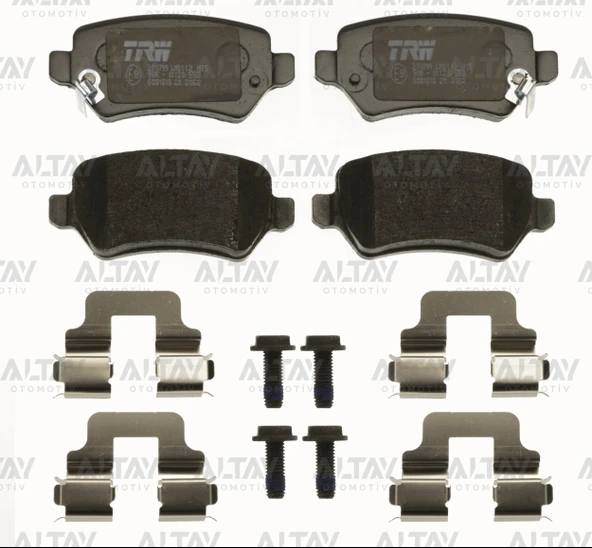 TRW-GDB1515 FREN BALATA ASTRA H 04-10 / MERIVA A 03-10 / ZAFIRA B 05-11 / ASTRA G 98-05 / CEED 12-18 / ARKA