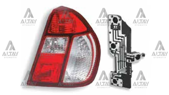 Renault Clio Stop Lambası (01-04) Duylu Sağ,8200403982,MRS-511214