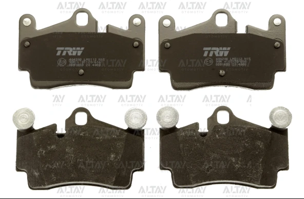 TRW-GDB1653 FREN BALATA Q7 06-15 / TOUAREG 02-10 / Q7 06-15 / CAYENNE 02-10 (17 JANT) ARKA