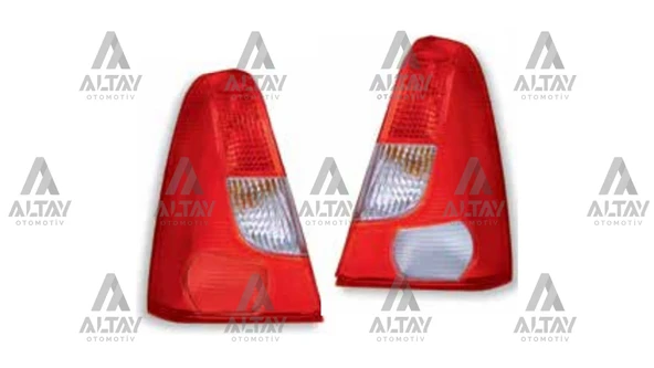 Dacia Logan Stop Lambası 2006-09 / Sol / Duylu,6001549149,Kırmızı Reflektörlü,MRS-611263