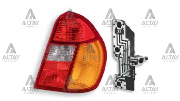 Renault Clio Stop Lambası (99-01) Duylu Sağ,7700433744,MRS-511210
