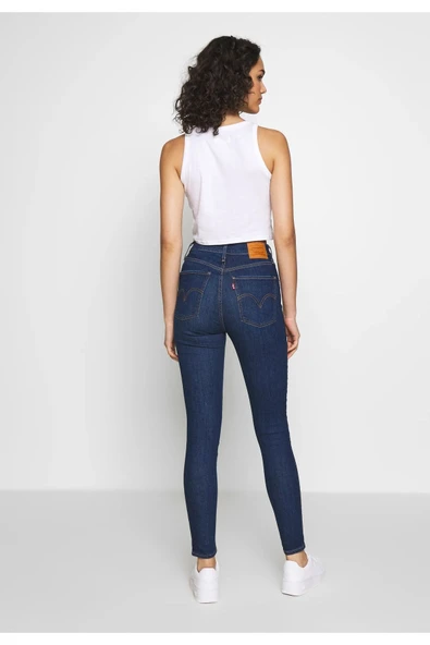 Levi's Yüksek Bel Dar Paça Minimalist Kadın Jean - Günlük Stil - Resim 2