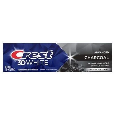 Crest 3D White Advanced Charcoal Toothpaste 93 gr