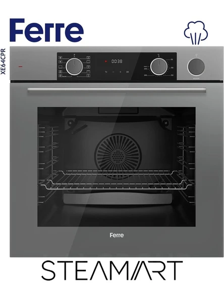 Ferre Steamart Ss Serisi Gri Set (SS038 + XE64CPR +D082 ) - Resim 2